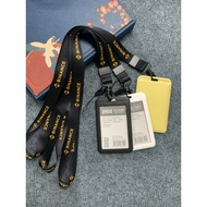 Binance ID Lanyard Set, 2cm Binance ID Lanyard + Nameplate