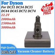 22.2V 3000mAh Vacuum Cleaner Battery for Dyson DC31 DC34 DC35 DC44 DC45 DC72 DC74 V6 V7 V8 V10 Recha