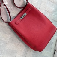 🌈Hermes❤️So Kelly 22❤️T5齋普洱粉銀扣🌟99新🌟Togo皮🌟Stamp R🌟