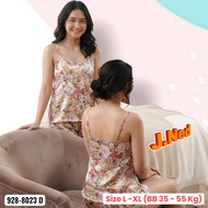 J928-8023D Pajama Set Patternedsatin Size L - XL (Weight 35-55 Kg)