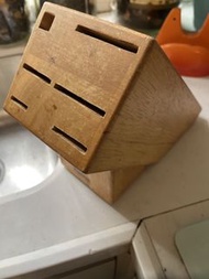 Thomas 德國品牌 木製 廚房刀具收納座