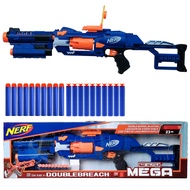 Nerf Double breach N-Strike Mega Double-Barrel Blasting Nerf Electric Toy Gun With 20Pcs Soft Bullets