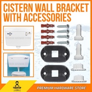 CISTERN WALL BRACKET WITH ACCESSORIES