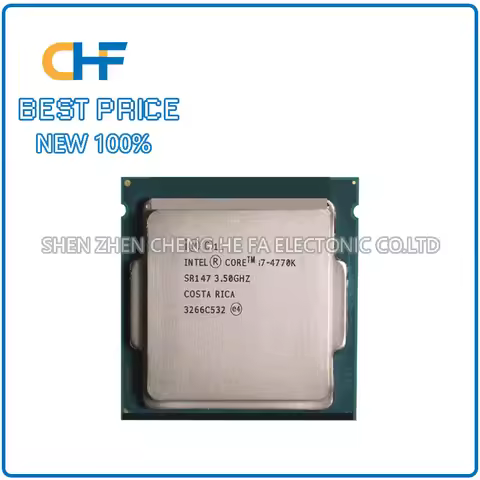 Intel i7 4770K 4 Core 8 Thread 3.50GHz 84W LGA1150 CPU processor i7-4770K