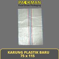 KARUNG PLASTIK BARU 75x115 / KARUNG SETARA GABAH 100kg / KARUNG PACKING