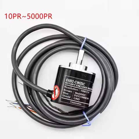 Photoelectric rotary incremental encoder E6B2-CWZ5B-10PR CWZ5B-100PR CWZ5B-600PR CWZ5B-1024P CWZ5B-1