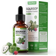 Graviola Soursop Bitters Liquid Drops 含維生素 C、D3、B6、5000mg 刺果