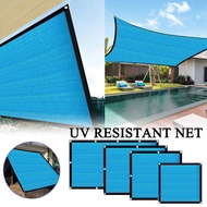 Blue Fence Cover - Shade Cloth Privacy UV Protection Outdoor