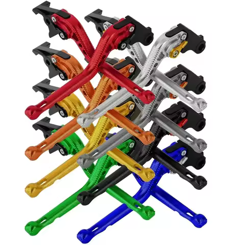 3D Long Motorcycle 7/8" Adjustable Brake Clutch Lever For Honda CBR1100XX/BLACKBIRD 97-07, ST1300/ST