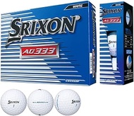 DUNLOP (Dunlop) Golf Ball SRIXON AD333 2018 Model Year 1 Dozen (12 Pieces) White