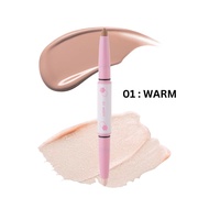 🔥แท้/ดีลสุดคุ้ม/ไลฟ์ทุกวัน🔥(1ชิ้น) OD4013 odbo contour x highlight duo stick คอนทัวร์ ไฮไลท์