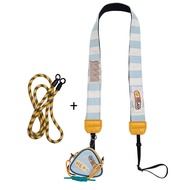 สายรัดกล้องดีไซน์สามเหลี่ยมแบบห้อยคอสำหรับกล้องดิจิตอล SLR พร้อมแบตเตอรี่ อุปกรณ์เสริมสำหรับกล้องถ่า