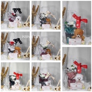 (T3RL4R1S) GIFT BAG FLOWER Kado Wisuda Buket Bunga Boneka Cewek Cowok