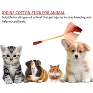 [Pawster] DISPOSAL IODINE COTTON STICK FOR ALL PETS