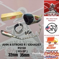AHM EXHAUST (RS150) 4-STROKE R (M3-SPR) ( M3-SZP) 32mm 35mm