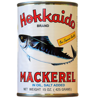 Hokkaido Mackerel in Oil, Salt Added 425g