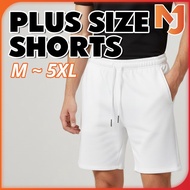 McJoden - NEO NEO Men Casual Shorts Plus Size Drawstring Short Pants Gym Home Comfortable Seluar Pen