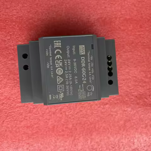 MEAN WELL DDR-60 DDR-60G-24 12V 2.5A rail type DC-DC converter MEAN WELL