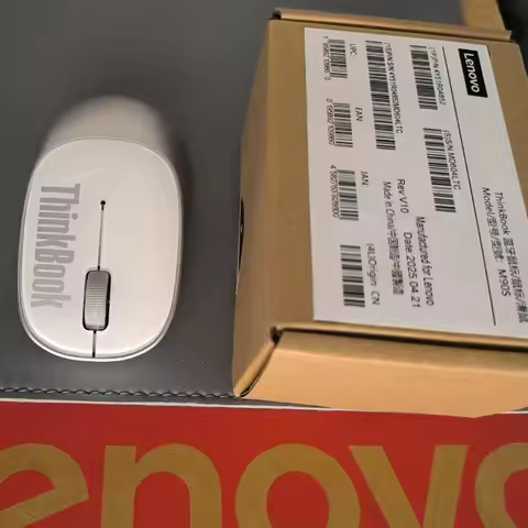 Lenovo Laptop Mouse Thinkbook M90S Bluetooth Light Tone Office Mouse Universal Wireless Mouse Laptop