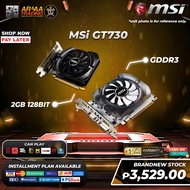 Brand New Video Card MSI Geforce GT730 2gb 128bit DDR3