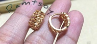 10k gold clip earing