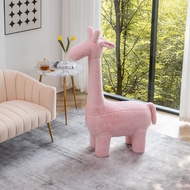 New Giraffe Internet Celebrity Animal Stool Children's Stool Shoe Changing Stool Living Room Decorat