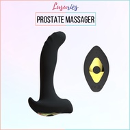 LUSURIES Anal Plug Massager Wireless Remote-Controlled Male Prostate Massager Orgasm Vibrator Adult Sex Toy