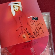罕有親筆簽名 湯寶如  我敢 精選 專輯 CD 感冒 幸福傷風素廣告歌 /  1996年 港版 寶麗金  ＃罕有付湯寶如97年親筆簽名
