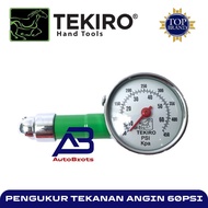 TEKIRO Tire Pressure Gauge 60 PSI / Tire Pressure Gauge 60 psi