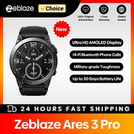 Zeblaze 3 Pro สมาร์ทวอท์ชอัลตร้า HD, 100โทรด้วยเสียง + โหมดกีฬา24ชั่วโมงระบบตรวจสอบสุขภาพ2023ใหม่