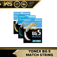YONEX BADMINTON STRING BG 5 MATCH（100% Original）