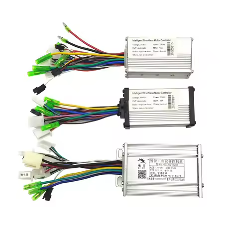 250W DC 12V 24V 36V 48V Brushless Motor Speed Montroller, Motor Driver