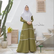 IRYNA DRES BY EMMAQUEEN // GAMIS BRANDED ORIGINAL INDONESIA // SYARI MUSLIM CLOTHING // VISCOSE GAMI