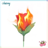 CHERRY Torch To Flower Fire, Flame Illusion Magia Props Magic Tricks, Creative Street Gimmick Magici