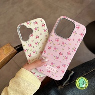 Elegant Spring Leather Phone Case For Samsung Galaxy A36 A16 A06 A05 A05s S25 S24 S23 S22 S21 S20 Pl