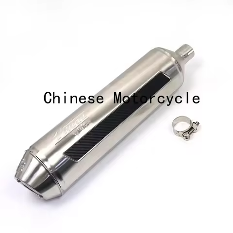 Motorcycle Exhaust Pipe carbon for leovince 4Road For kawasaki J125 J300 Vario201 Vespa GTS250 GT125