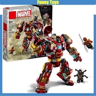 Superhero 76247 The Hulkbuster: The Battle of Wakanda building block children's Boys toy gift RNJJ C
