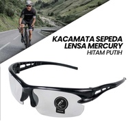 Kacamata Olahraga Sepeda MTB Roadbike Gunung Lipat Listrik Balap Lensa Mercury Anti Sinar UV Matahari Pria Wanita Dewasa