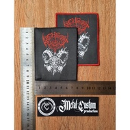 Woven Patch Archgoat Sewing Band Emblem/ Metal Band Emblem/ Metal Band Logo Woven Patch/