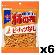 F17613_6 龜田柿之種醬油米菓條 100g x (6包裝)