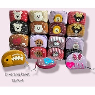 GANTUNGAN RUBBER COIN WALLET / mini coin purse cute coin purse women's coin purse / character silico