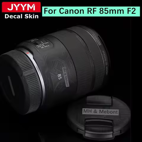 RF85/2 Camera Lens Sticker Coat Wrap Protective Film Protector Decal Skin For Canon RF 85mm F2 MACRO