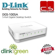 D-Link 5-Port Gigabit Unmanaged Desktop Switch - DGS-1005A