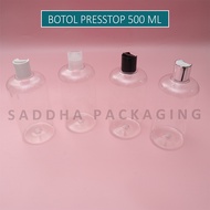 500ml Presstop Bottle Presscap Lotion Bottle 500 ML Refill Shampoo Soap Bottle/ 500ml Plastic Bottle