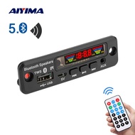 AIYIMA TWS Bluetooth-compatible MP3 Audio Decoder Board LED Spectrum Display APE Home Theater Lossless Decoding FM USB TO EQ