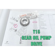 Yamaha y15 v1 v2 FZ150 gear oil pump drive 2Pv- e3324-00 crankshaft oil pump gear gigi pump minyak h