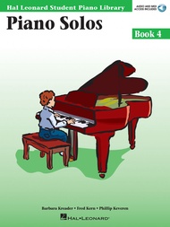 หนังสือเปียโน Hal Leonard Student Piano Library Solos (Book & Audio) Book 4