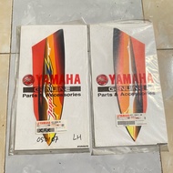 Yamaha jupiter Z 2004 outer wing sticker Striping black orange Original YGP 5TP-F8368-40 5TP-F831Y-4