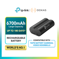TP-Link Tapo A100 6700mAh Large Capacity Rechargeable Battery Pack (Compatible with Tapo Cameras [C4