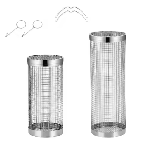 B23B 2 Pack Worm Composter Worm Bin, Metal Worm Composting System